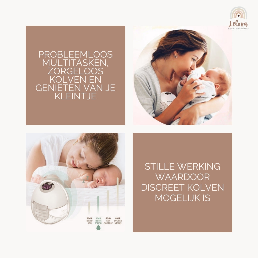 Lelova Handsfree Borstkolf S32