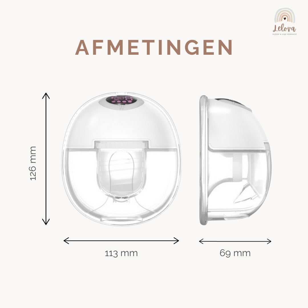 Lelova Handsfree Borstkolf S32